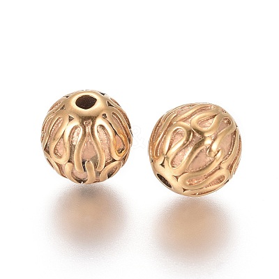 Ion Plating(IP) 304 Stainless Steel Beads STAS-I120-77G-1