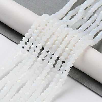 Imitation Jade Glass Beads Strands X1-EGLA-A034-J4mm-MB04-1