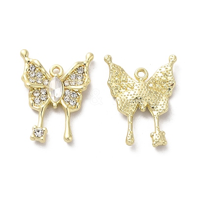 Alloy Crystal Rhinestone Pendant PALLOY-K001-079G-1