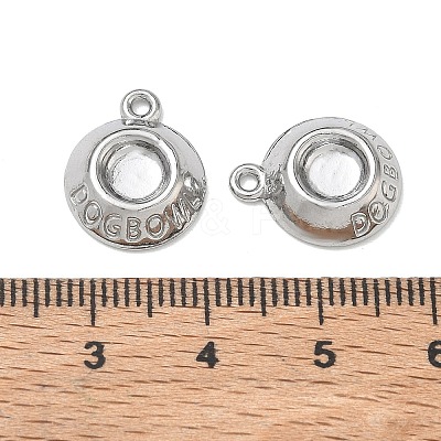 304 Stainless Steel Pendant Cabochon Settings SA-CBAE5AC-21P-1