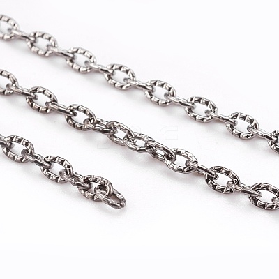 Iron Textured Cable Chains CH-0.8YHSZ-B-1