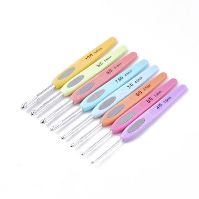 Aluminum Crochet Hooks TOOL-T006-04-1