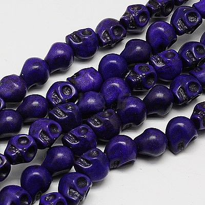 Synthetic Turquoise Beads Strands TURQ-G113-23x30mm-11-1