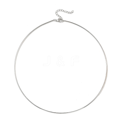 1.5MM Round 304 Stainless Steel Chain Necklace Making SA-CBA5B8F-02-1