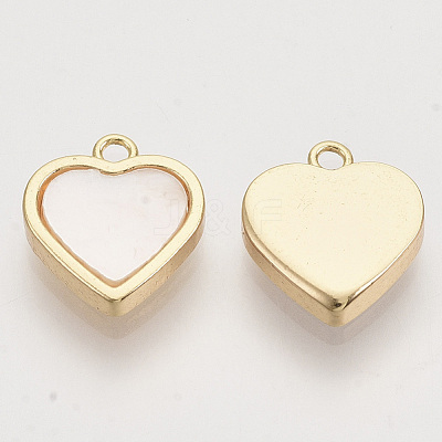 Shell Charms KK-T054-30G-NF-1