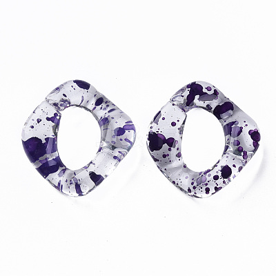 Transparent Acrylic Linking Rings OACR-N009-016A-12-1