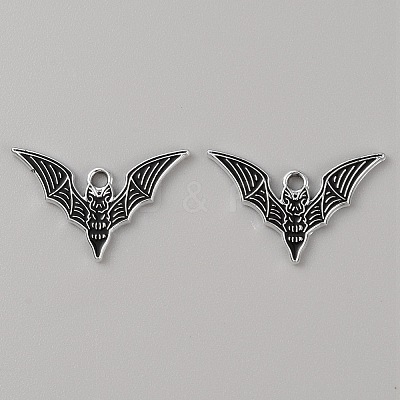 Alloy Enamel Pendants PALLOY-WH0105-22B-1