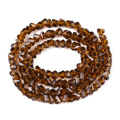 Transparent Glass Beads Strands X-GLAA-N018-4mm-01-1