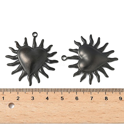 Ion Plating(IP) 304 Stainless Steel Pendants STAS-H223-15B-02-1