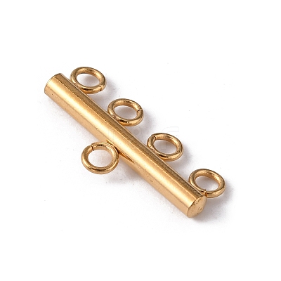 201 Stainless Steel Chandelier Component Links STAS-WH0043-06C-G-1-1