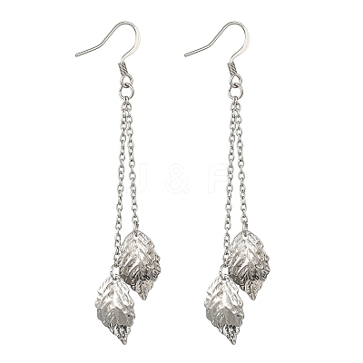 304 Stainless Steel Dangle Earrings EJEW-JE06595-02-1