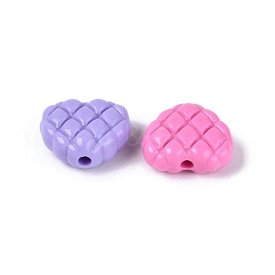 Opaque Plastic Beads KY-N025-21-1