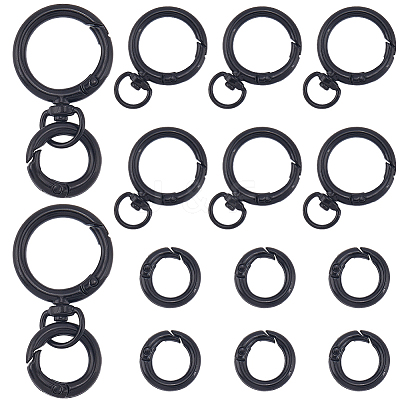 8Pcs Zinc Alloy Swivel Clasps FIND-SC0012-76B-1