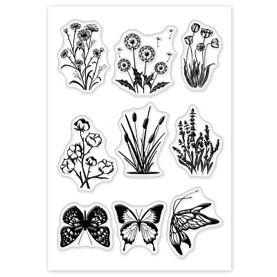 PVC Plastic Stamps DIY-WH0167-56D-1