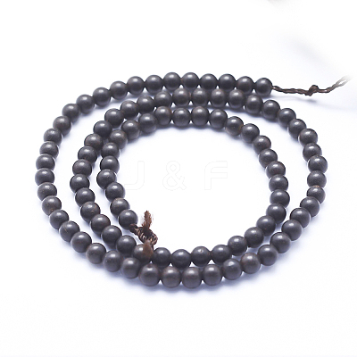Natural Wood Beads Strands X-WOOD-P011-03-10mm-1
