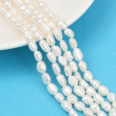 Natural Cultured Freshwater Pearl Beads Strands PEAR-P064-20H-06A-1