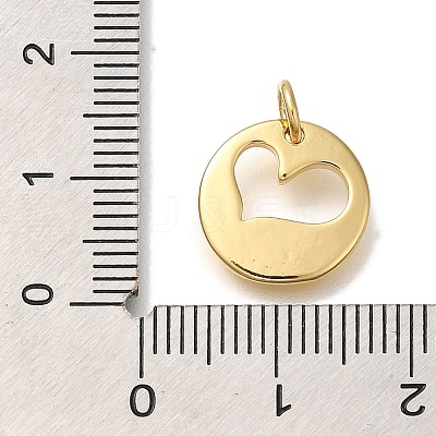 Rack Plating Brass Pendants KK-I720-65G-1