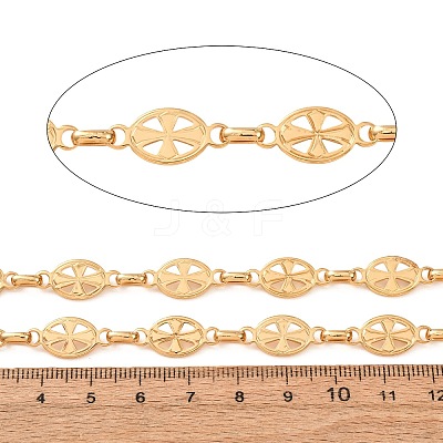 304 Stainless Steel Oval with Cross Link Chains SA-CBAE0F2-03G-1