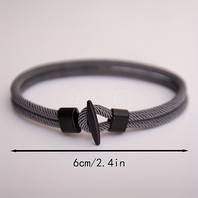 Nylon Cord Bracelets for Men Women WGFB64D-02-1