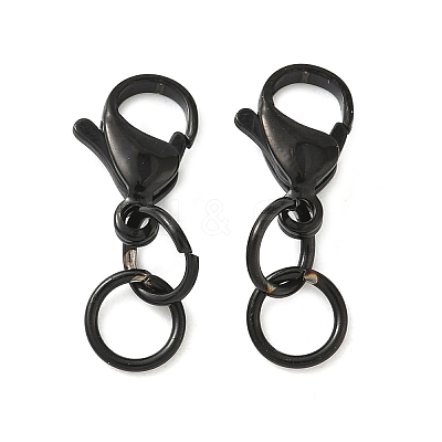 304 Stainless Steel Lobster Claw Clasps STAS-K313-01E-EB-1