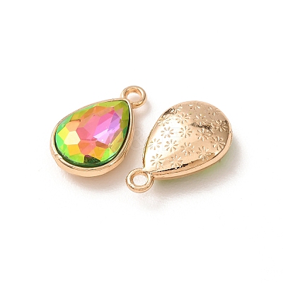 Electroplate Glass Pendants GL-CBA7A25-03F-1
