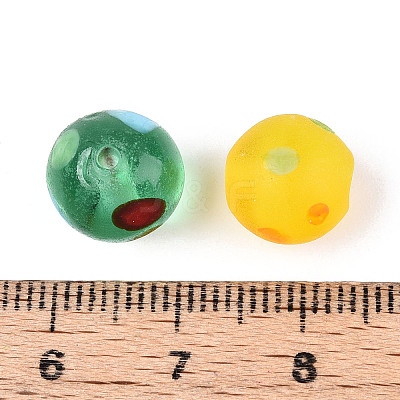 Handmade Lampwork Beads Strands LAMP-N036-10A-01-1