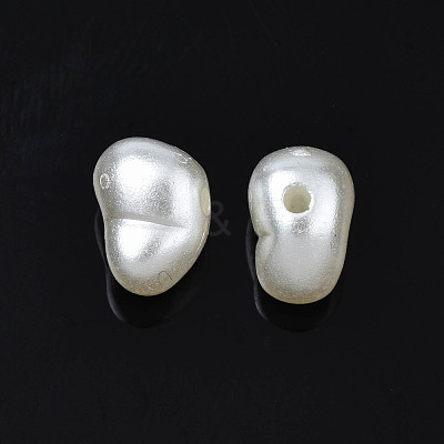 ABS Plastic Imitation Pearl Beads KY-S170-01-1