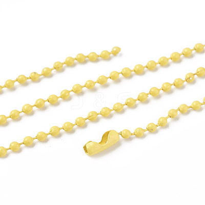 Iron Ball Bead Chains CH-E002-2.4mm-Y10A-1