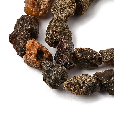 Raw Rough Natural Amber Beads Strands GG-CBAC13F-D01-02-1