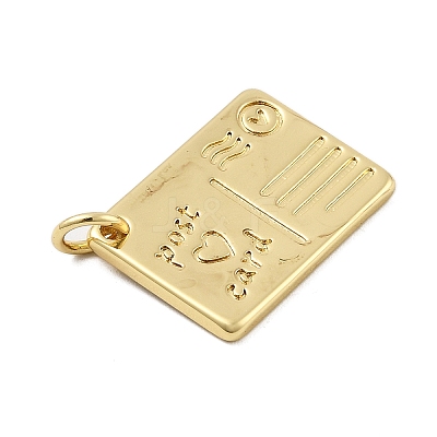 Brass Pendants KK-H206-02A-G-1