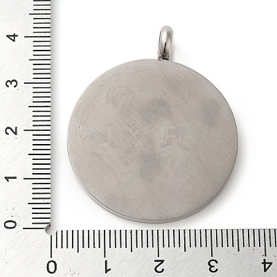 304 Stainless Steel Pendants STAS-C086-06C-P-1