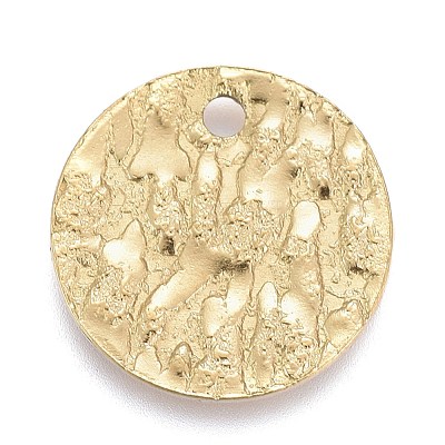 Ion Plating(IP) 304 Stainless Steel Charms STAS-M228-C01-G-1