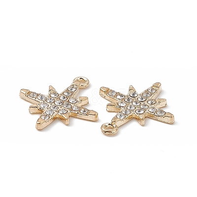 Alloy Crystal Rhinestone Pendants FIND-C019-29KCG-1