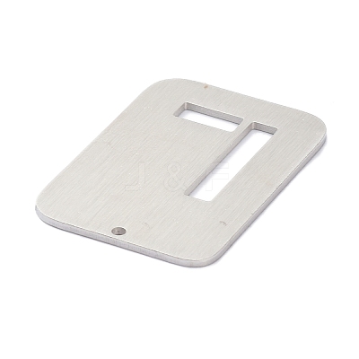 Non-Tarnish 304 Stainless Steel Pendants STAS-K216-49L-P-1