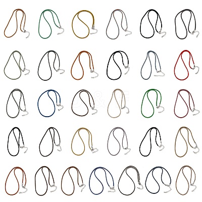 2.5MM Nylon Braided Cord Necklace Making FIND-G095-01P-1
