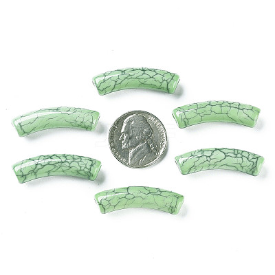 Opaque Crackle Acrylic Beads X1-MACR-S372-002N-012-1