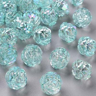 Transparent Acrylic Beads TACR-S154-31C-754-1