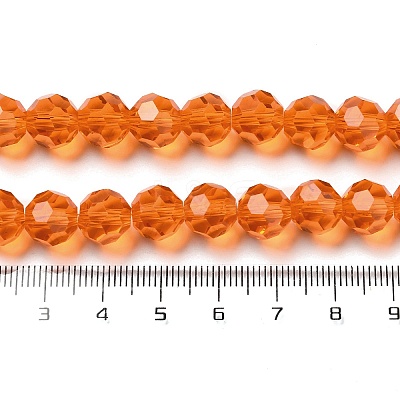Transparent Glass Beads EGLA-A035-T10mm-D05-1