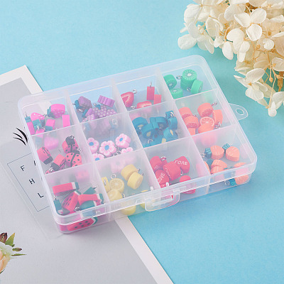 Handmade Polymer Clay Charms CLAY-KS0001-01-1