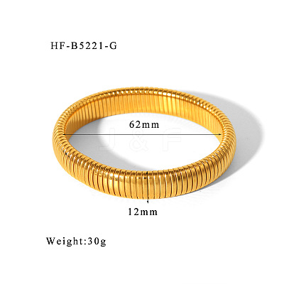 304 Stainless Steel Stretch Bangles FS-WG92846-03-1