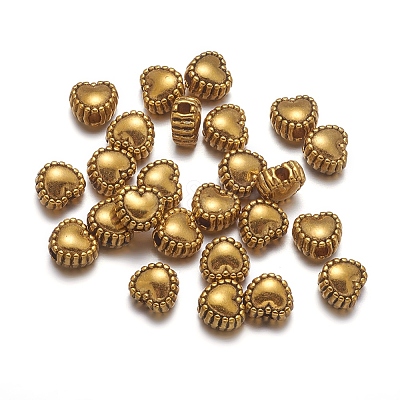 Tibetan Style Alloy Beads X-PALLOY-08-AG-RS-1