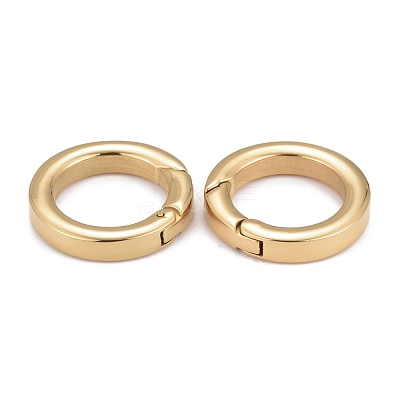 304 Stainless Steel Spring Gate Rings STAS-D070-01G-1