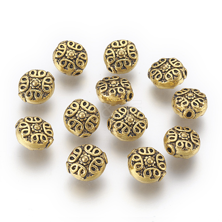 Tibetan Style Alloy Beads GLF0737Y-1