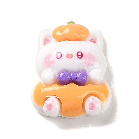 Halloween Opaque Resin Decoden Cabochons CRES-R201-02A-1