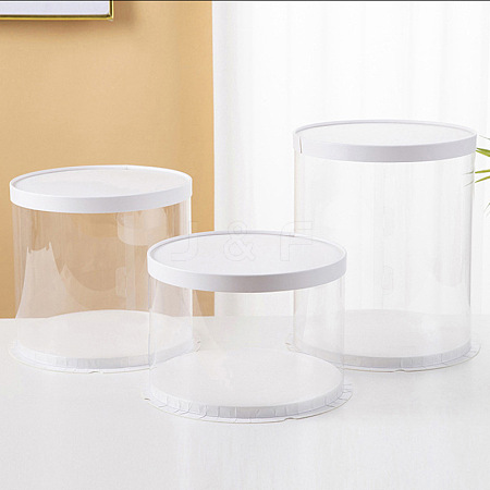 Clear Plastic Tall Cake Boxes BAKE-PW0001-453A-J-01-1