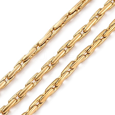 304 Stainless Steel Boston Link Chains STAS-P386-05B-G-1