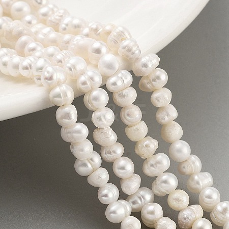 Natural Cultured Freshwater Pearl Beads Strands PEAR-C003-08B-1
