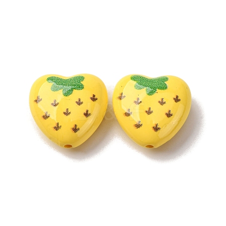 Opaque Acrylic Beads X-MACR-V001-01B-1