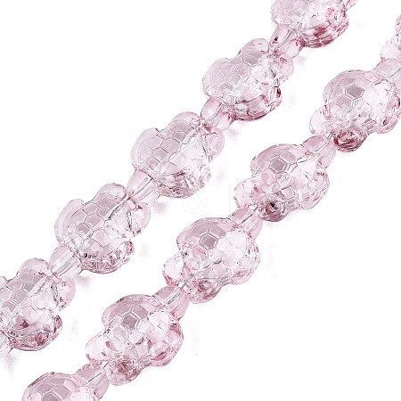 Transparent Glass Beads Strands DGLA-N021-02A-03-1
