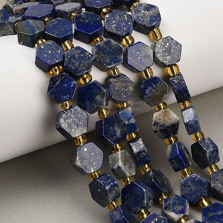 Natural Lapis Lazuli Beads Strands G-F833-B11-01-1